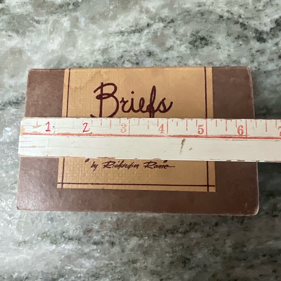 Vintage Briefs Post Cards genuine etchings by Richardson Rome - Picture 15 of 16